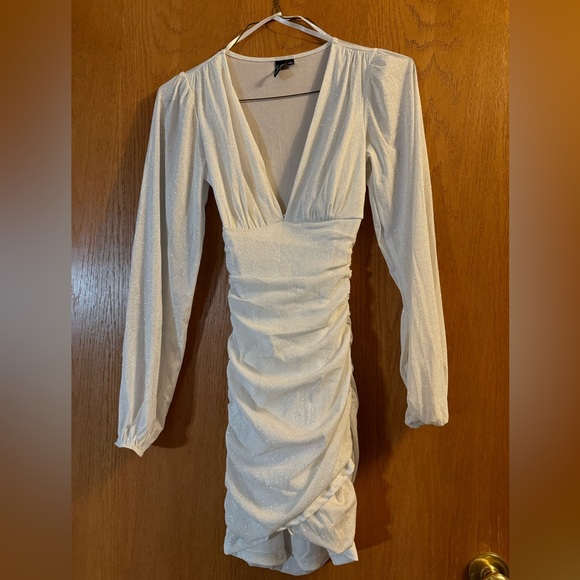 Glitz Girl Glitter Mesh Dress - Picture 2 of 6